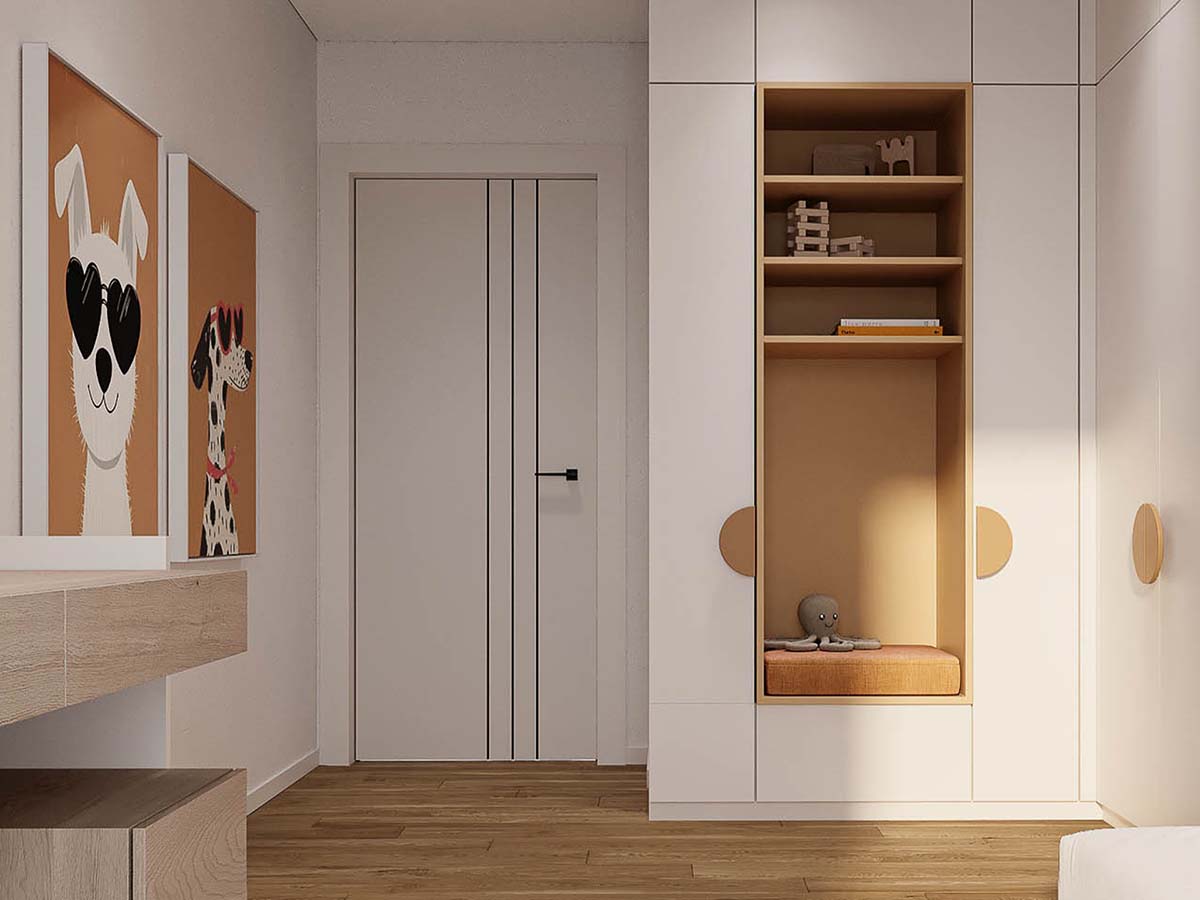 Velkoformátové interiérové dveře